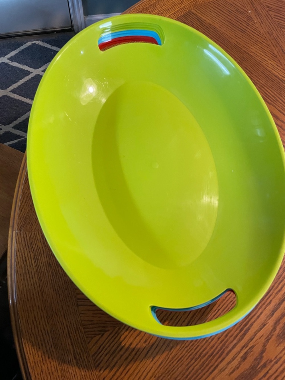 Oval plastic trays , 8 trays
